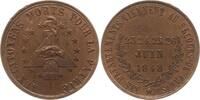 Frankreich, 2. Republik, Stadt Paris Bronzemedaille Juni - Aufstand, Aux Citoyens Morts pour la Patrie / 23,24,25,26 Juin 1848 -