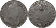 Frankreich, Königreich 1/2 Ecu aux insignes 1702 A Louis XIV., 1643 - 1715, Paris, réformation F-VF