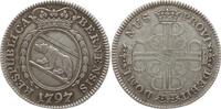 Schweiz - Bern 1/4 Taler (10 Batzen) 1797 Variante mit großer Jahreszahl VF, min. Justierspuren