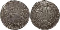 Mansfeld - Vorderortlische Linie zu Bornstedt 1/2 Taler Bruno II., Wilhelm I. und Johann Georg IV., 1605-1615, Eisleben -