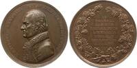 Österreich - Ungarn Bronzemedaille v. H. Karl, a.d. 70. Geb. des Historikers Martin Georg Kovachich, 1773 - 1821 -
