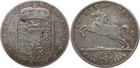 Braunschweig-Calenberg-Hannover 2/3 Taler Feinsilber Georg Ludwig, 1698 - 1714, Clausthal, Feinsilber, Jz. in der Vs. - Umschrift -