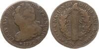 Frankreich, Constitution 2 Sols FRANCAIS, Straßburg, An 4, Kupfer -