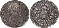 Frankreich, Königreich Ecu aux branches d'olivier Louis XVI., 1774 - 1793, Bayonne -