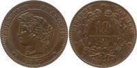 Frankreich, 3. Republik 10 Centimes Paris -