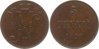Finnland 5 Penniä Nikolaus II., 1894 - 1917 -