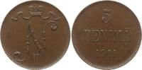 Finnland 5 Penniä Nikolaus II., 1894 - 1917 -