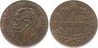 Italien, Königreich Centesimo 1867 M Vittorio Emanuele, II., 1861 - 1878, Mailand AU, winz. Kr.