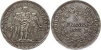 Frankreich, 3. Republik 5 Francs 1873 A EF