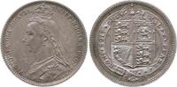Großbritannien 6 Pence Victoria, 1837 - 1901 -