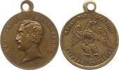 Frankreich, 2. Republik Kleine tragbare Messingmedaille Louis Napoleon Bonaparte, Volksabstimmung, Reelu par 7500000 -