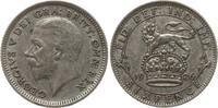 Großbritannien, Königreich 6 Pence George V., 1910 - 1936 -