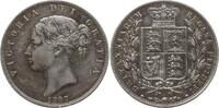 Großbritannien 1/2 Crown Victoria, 1837 - 1901, Young Head -