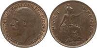 Großbritannien, Königreich 1/2 Penny George V., 1910 - 1936 -