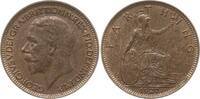 Großbritannien, Königreich Farthing (1/4 Penny) George V., 1910 - 1936 -