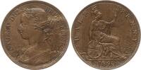Großbritannien 1/2 Penny Victoria, 1837 - 1901 -