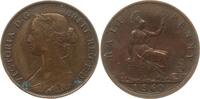 Großbritannien 1/2 Penny Victoria, 1837 - 1901 -