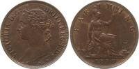 Großbritannien Farthing (1/4 Penny) Victoria, 1837 - 1901 -
