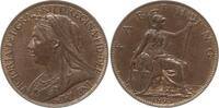 Großbritannien Farthing (1/4 Penny) Victoria, 1837 - 1901 -