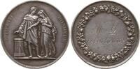 Frankreich, 3. Republik Silbermedaille v. Petit, Hochzeitsmedaille, Fidelite Bonheur, 14. October 1884 -
