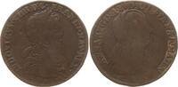 Frankreich, Königreich Bronze - Jeton Louis XIV., 1643 -1715, auf seine Mutter und Vormünderin Anna von Österreich -