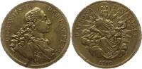 Messingmedaille 1760 Bayern, Kurfürstentum Maximilian III. Joseph, 1745 - 1777, München, im Stile eines Madonnentalers Sehr schön - vorzüglich, P...