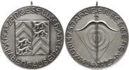 Hessen-Darmstadt, Stadt Babenhausen Tragbare versilberte Bronzemedaille Schützenmedaille, v. C. Poellath, auf die 475-Jahrfeier der Schützengesellschaft -