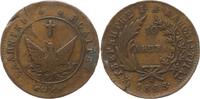 Griechenland 10 Lepta Governor Ioannis Kapodistrias, 1828-1831, Aegina, solid circle, converging rays -
