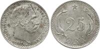 25 Öre 1874 Dänemark, Königreich Christian IX., 1863 - 1906 Besser als vorzüglich