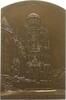 Österreich, 2. Republik, Stadt Wien Große einseitige Bronzeplakette o.J. von Neuberger, Österr. Ges. z. Föderung der Medaillenkust, Ansicht Steph...