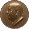 Große einseitige Bronzemedaille 1951 Österreich, 2. Republik, Stadt Wien v. Hartig a.d. 70. Geb. des Pädagogen u. Philologen Richard Meister, 188...
