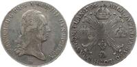 RDR, Haus Habsburg Kronentaler 1796 H Franz II. (I.), 1792 - 1835, Günzburg VF+, feine Patina, min. Grünfärbung