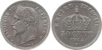 Frankreich, Kaiserreich 50 Centimes 1864 A Napoleon III., 1852 - 1870, Paris EF