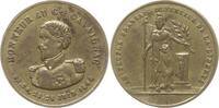 Frankreich, 2. Republik Kleine Messingmedaille Journées de Juin, auf Général Louis Eugène Cavaignac, 1802 - 1857 -