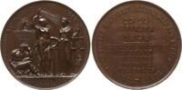 Frankreich, 2. Republik Bronzemedaille v. Montagny, a.d. Februar Revolution, Liberté hält Spiegel über Justitia -