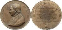 Frankreich, 2. Republik, Stadt Paris Vergoldete Zinnmedaille a.d. Tod des Erzbischofs Denis Auguste Affre, Insurrection Rouge, Juin 1848 -