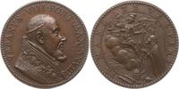 Kirchenstaat Bronzemedaille Urban VIII., 1623 - 1644, v. Gaspare Molo, 8. Regierungsjub., TE MANE TE VESPER -