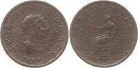Großbritannien 1/2 Penny George III., 1760 - 1820 -