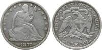 USA 1/2 Dollar Seated Liberty Half Dollar -