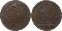 Bronze - Jeton o.J. Frankreich, Königreich, Stadt Paris Louis XIV., 1643 - 1715, Militätverwaltung, Löwe, OCVLIS DORMITAT APERTIS Sehr schön, etw...