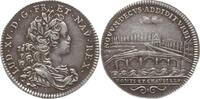Frankreich, Königreich Silber - Jeton Louis XV., 1715 - 1774, o. Sign., Kindsbüste, PONTS ET CHAUSSÉES -