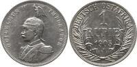 Deutsch-Ostafrika 1 Rupie Wilhelm II., 1888 - 1918, Hamburg -