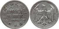Deutsches Reich, Weimarer Republik 3 Mark -
