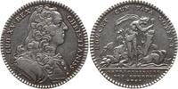 Frankreich, Königreich Silber - Jeton Louis XV., 1715-1774, v. Duvivier, Admin. Militaire, Extraordinaire des Guerres -