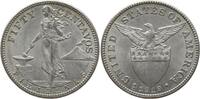 Philippinen 50 Centavos 1919 S San Francisco EF, winz. Kr.
