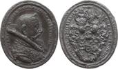 Nürnberg, Stadt Hochovale Bleigussmedaille v. Georg Holdermann, auf Hans Rieter von Korenburg, 1564 - 1626, Ratsherr -