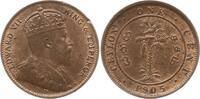 Ceylon 1 Cent Edward VII., 1901 - 1910 -