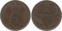 Dänemark, Königreich 2 Öre Christian IX., 1863 - 1906 -