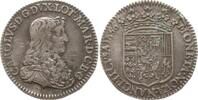 Lothringen, Herzogtum 1/2 Teston Charles IV., 1625 - 1675, Nancy -