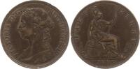 Großbritannien 1/2 Penny Victoria, 1837 - 1901 -